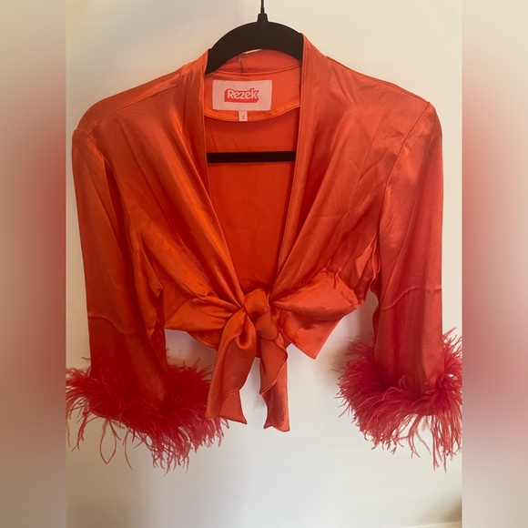 Rezek Studio scarlet foxy top. Never worn. Make an offer! - Picture 9 of 9